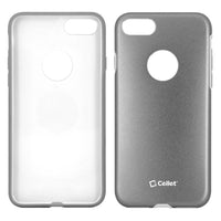 CCIPH7GY - Apple iPhone SE 2020 / 8 / 7 Matte Metallic Case (Built-in metal plate, Works with Magnetic phone holder) - Gray