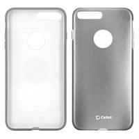 CCIPH7PGY - Apple iPhone 7/ 8 Plus Matte Metallic Case (Built-in metal plate, Works with Magnetic phone holder) - Gray