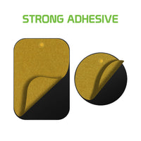 CLCMETALP2 - 4 Heavy Duty Phone Mount Magnets - 2 Rectangle & 2 Round Magnets