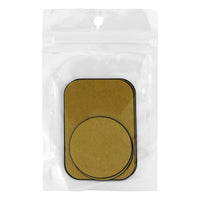 CLCMETALP2 - 4 Heavy Duty Phone Mount Magnets - 2 Rectangle & 2 Round Magnets