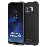 CCSAMS82BK - Samsung Galaxy S8 Sleek Rubberized TPU Protective Phone Case - Black