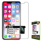 SGIPHX -Apple iPhone 11 Pro / Xs / X Tempered Glass Screen Protector, 9H Hardness