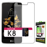 SGLGK817 - Cellet Ultra-Thin Premium Tempered Glass Screen Protector for LG K8 (0.3mm)