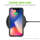 CCIPHX81BK - iPhone X Case, Slim Hard Case TPU and durable PC Plastic that Provides All-Around Protection - Black