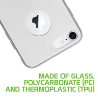 CCIPH7P81WT - iPhone 7/ 8 Plus Durable Slim Hard Case TPU and durable PC Plastic that Provides All-Around Protection - White