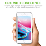 CCIPH7P81WT - iPhone 7/ 8 Plus Durable Slim Hard Case TPU and durable PC Plastic that Provides All-Around Protection - White