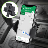 QI600 - 2-in-1 Wireless Charging Phone Mount, Air Vent and Dashboard Mount for Apple and Android Smartphone