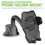 RHSU100	- Flexible Goose Neck Dashboard & Windshield Mount Car Cradle Smartphone Holder