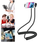 PHNEC - Multifunctional Holder for Tablets and Smartphones up to 4-10” with 360 Degree Rotation and Magnetic Plate, Lazy Holder for Neck and Waist Hanging - by Cellet