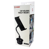PHC19CN - Heavy Duty Tablet / Smartphone Cup Holder Mount with 360 Degree Rotation by Cellet