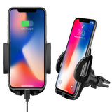 PHM500 - 2-IN-1 Magnetic or Cradle Air Vent Phone Holder for Apple iPhone Xs, XR, X, 8/8 Plus, Samsung Galaxy Note 9, Galaxy S9/ S9 Plus and more by Cellet