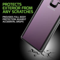 CCSAMN9HBK - Slim Transparent Case Cover with TPU Frame - Galaxy Note 9