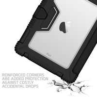 CCIPD97PR - iPad 9.7" Case, Heavy Duty Rugged Case with Reinforced Corners for Apple iPad 9.7" - Purple