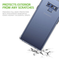 DDDN9- Durable Clear Shockproof Slim Phone Case TPU Material - Galaxy Note 9