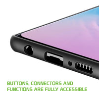 CCSAMS10EABK - Slim Transparent Case Cover with TPU Frame - Galaxy S10 Lite