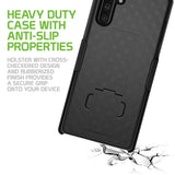 HLSAMN10 - Belt Clip Holster & Shell Case with Kickstand Heavy Duty Protection - Galaxy Note 10