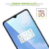 SGONEP7T - OnePlus 7T Full Coverage Screen Protector, Premium 3D Full Coverage Tempered Glass Screen Protector for OnePlus 7T by Cellet