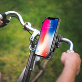 PHBIKE10 - Bike Smartphone Mount, Universal Heavy Duty Bicycle Holder Mount With 360 Degree Rotation Compatible to iPhone 12 Pro Max/12 Pro/ 12, iPhone 11 Pro Max/ 11 Pro/11, Samsung Galaxy Note 20/20 Plus and Other 4.7”-6.8” Devices