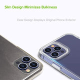 CCIPH12PC - iPhone 12 & 12 Pro, Slim Transparent Shockproof and Scratch Resistant Case for Apple iPhone 12 Pro by Cellet – Clear