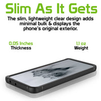 CCSAMS21HBK - Samsung Galaxy S21, Slim Transparent and Scratch Resistant Case Compatible to Samsung Galaxy S21