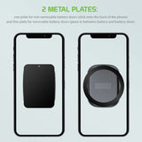 PH260 - Magnetic Dashboard Mount, Extra Strength Magnetic Dashboard Mount Compatible to iPhone 14 Pro Max Plus, Galaxy Z Flip, Z Fold, Google Pixel, Moto