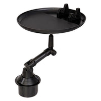 PHSK119 - Cup Holder Tray for Car, Food Tray for Car Cup Holder with Phone Mount, 360 Degree Rotation and Non-Slip Matt for Cars, Boats, Golf Carts and More