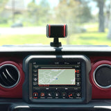 PHJEEP01 - Dash Tray Phone Holder with Storage Compatible to Jeep Wrangler JL, JLU (2018-2022), Jeep Gladiator JT (2020-2022)