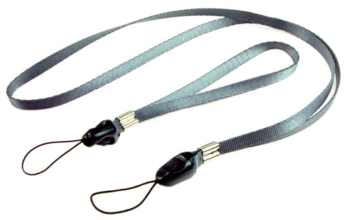 STGREY - CyonGear Grey Hand & Necklace Straps for Cell Phone