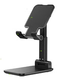 PH60BK - Folding Desktop Smartphone and Tablet Stand, - Black