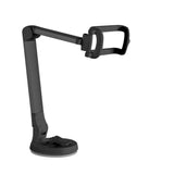 PH118EBK - Desktop Phone Mount with 360 Degree Rotation and Adjustable Folding Arms for Samsung Galaxy Note 9, S9/S9 Plus, S8/S8 Plus, Apple iPhone XS Max, XR, X, 8/8 Plus, Google Pixel 2XL, LG V30 and More – Black - by Cellet